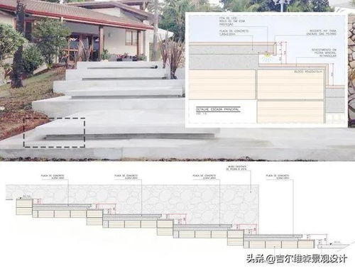 園林綠化中戶外臺階的施工做法與關鍵要點